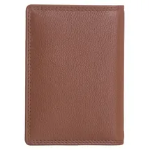 Josephine Osthoff Visitenkartenetui Ausweisetui Personalausweis Ausweishülle Leder Damen Ausweistasche Herren passport cover RFID-Schutz ohne Münzfach (841)