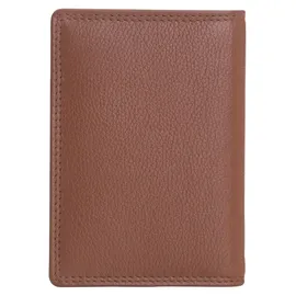 Josephine Osthoff Visitenkartenetui Ausweisetui Personalausweis Ausweishülle Leder Damen Ausweistasche Herren passport cover RFID-Schutz ohne Münzfach (841)