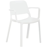 2er-Set Stapelstühle »myNUKE« mit Armlehnen weiß, mayer Sitzmöbel, 46 cm