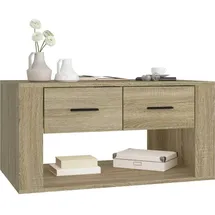 vidaXL Couchtisch Sonoma-Eiche Braun 80 x 50 x 40 cm