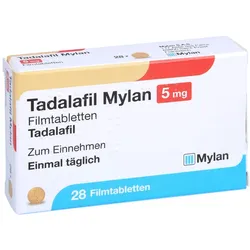 Tadalafil Mylan 5 mg Filmtabletten 28 St