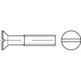 TOOLCRAFT Senkschrauben M6 65 mm 50 Stück