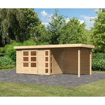 Karibu Gartenhaus Kerko 4 3,02 x 2,17 m Natur