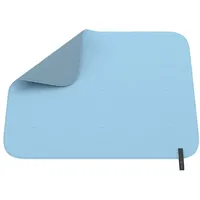 Quinny 2-in1 Decke für Kinderwagen und Babyschale, kuschelig weich und hält schön warm, einfache Befestigung, Wendedecke für einen neuen Look, sky