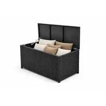 teicogroup Kissenbox 300L 50 x 62 cm Schwarz