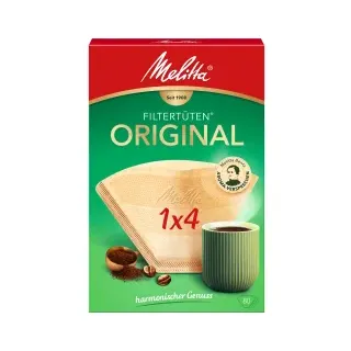 Melitta 1x4 Original Kaffeefilter naturbraun 80 St.