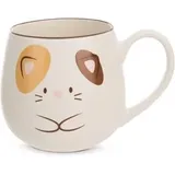 NICI Tasse mymochi Katze Angy 0,4 l Weiß