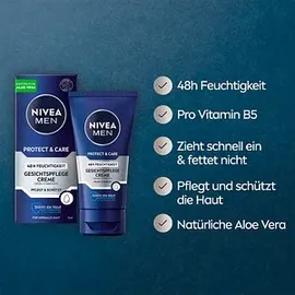 NIVEA Protect & Care Gesichtscreme 75 ml