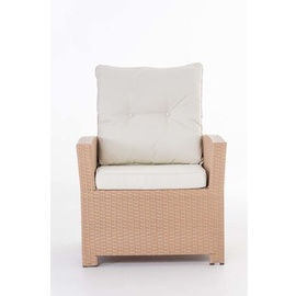 CLP Fisolo Loungesessel sand/cremeweiß