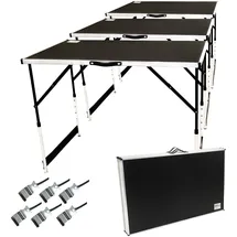 Trutzholm Multifunktionstisch 100 x 60 cm grau/schwarz 90 kg