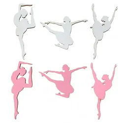 10 Ballerina Streudeko Elemente Arabesque