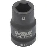 DeWalt Steckschlüssel kurz 12mm 1/2 schlagfest
