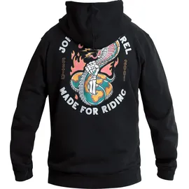 John Doe Hoodie Snake II Schwarz XL