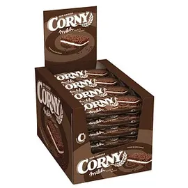CORNY Müsliriegel Milch Dark & White 24 x 40 g