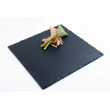 APS-Germany APS Naturschieferplatte, 30 x 30 cm, Materialstärke 6-9 mm, möbelschonende Füßchen