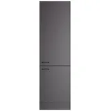 OPTIFIT Hochschrank Kiel420 60 x 57,1 x 210 cm Anthrazit Matt
