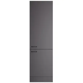 OPTIFIT Hochschrank Kiel420 60 x 57,1 x 210 cm Anthrazit Matt
