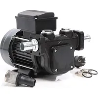 Wiltec Heizöl- und Dieselpumpe 230V 750W 100l/min, Selbstansaugende Umfüllpumpe
