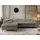 MKS Meble Eckcouch Cord 2-Sitzer Grau