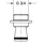 Grohe Universal-Adapter 12037 f.Standanschluß 12036 3/4"x11,5 chrom