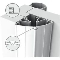 Ellen Fingersch.Finprotect Plus 5090 L.1930mm schmal/breit Ku.prof.Rollo weiß ELLEN