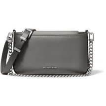 Michael Kors Pouchette Xbody Leder Grau