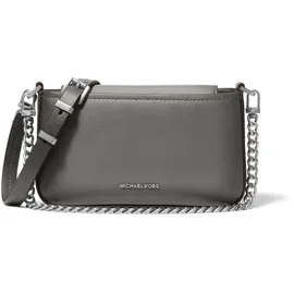 Michael Kors Pouchette Xbody Leder Grau
