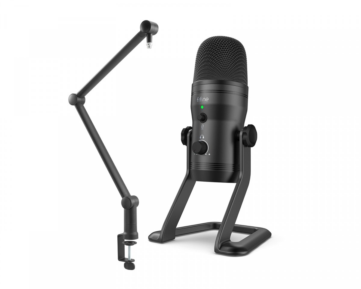 Fifine Microphone Bundle USB K690 - Schwarz