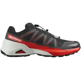 Salomon Speedcross Peak Herren Black/Asphalt/Fiery Red 44 2/3