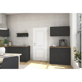 BASIC by Balculina Hängeschrank Jazz 100 x 50 x 31 cm Schwarz