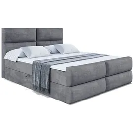 altdecor BOXBETT BOXI3-Z - 160x200 cm - H4 - Dunkelgrau