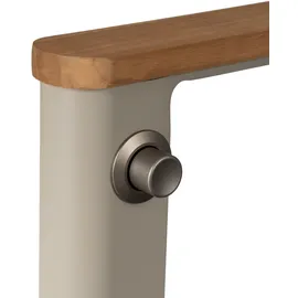 Outdoor Edge MIRA Gartenstuhl 58 x 65 x 110 cm beige/grau 1 St.