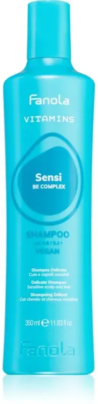Fanola Vitamins Sensi Delicate Shampoo sanftes Reinigungsshampoo mit beruhigender Wirkung 350 ml