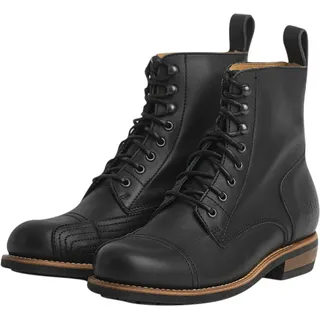 Rokker Urban Rebel Motorradstiefel, schwarz, Größe 42 für Männer
