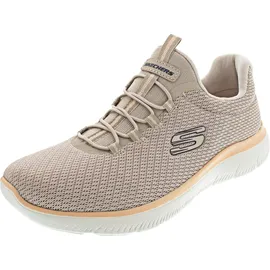 SKECHERS Summits Damen Slip-On Sneaker Beige/Taupe 42