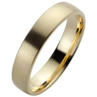 Trauring FIRETTI "Schmuck Geschenk Gold 585 Hochzeit Ehering Trauring "LIEBE" Sterne" Gr. 19, gold (gelbgoldfarben), Fingerringe, 19, ohne Brillanten, Gelbgold 585, 5mm, Made in Germany, wahlweise mit oder ohne Brillanten