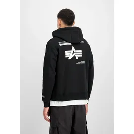Alpha Industries Label Hoodie schwarz 54