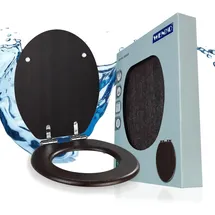 Wenko WC-Sitz Wenge Braun