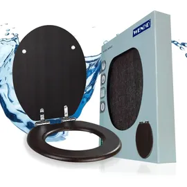 Wenko WC-Sitz Wenge Braun