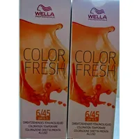 Wella Color Fresh 6/45 dunkelblond rot-mahagoni 75 ml