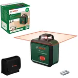 Bosch Linienlaser PLL 360-1 (selbstnivellierender 360°-Linienlaser, ±0,4 mm/m Genauigkeit, 12 m Arbeitsbereich, Neigungsfunktion, im Karton)