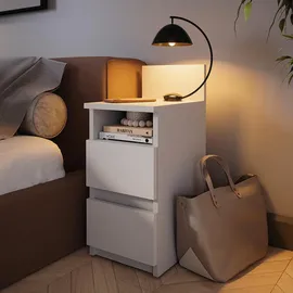 Vicco Nachttisch Monty, 25 x 59.1 cm 2er Set