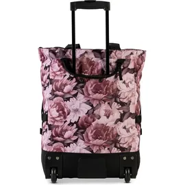 Punta Shopping-Roller Polyester Black/Azalee
