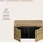 Home Affaire Sitzbank REHAT grau 80 x 45 x 37 cm