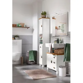 Home Affaire Waschbeckenunterschrank Oslo 60 x 55 cm Weiß