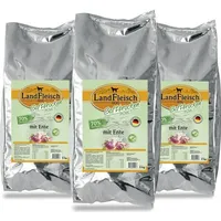 LandFleisch Softbrocken Ente Softbrocken mit Ente getreidefrei 3 x 5 kg