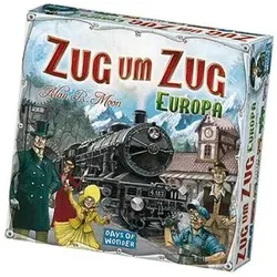 ASMODEE 200098 Zug um Zug Europa