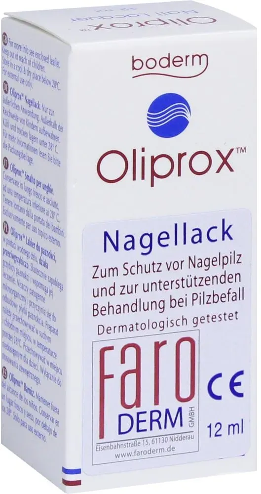 Oliprox Nagellack bei Pilzbefall 12 ml