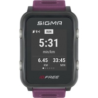 Sigma SPORT Fitnesstracker iD.FREE Multisport-Uhr lila