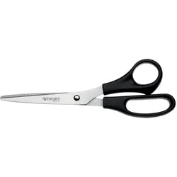 Westcott Schere Büro 210mm gerade Langauge Kunststoffgriff schwarz